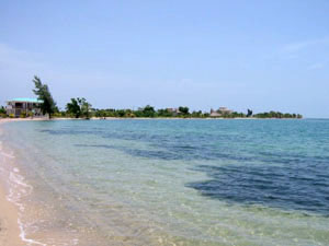 Amérique Centrale, Caraïbes, Belize, plage de placencia