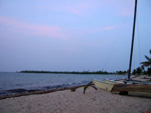 Amérique Centrale, Caraïbes, Belize, plage de placencia