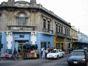 Amérique centrale, Guatemala, une rue de guatemala city