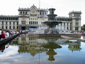 Amérique centrale, Guatemala, grand place de guatemala city