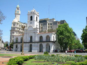 Argentine, le cabildo, plus vieille eglise de Buenos Aires