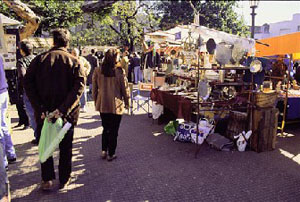 Argentine, Buenos Aires, la celebre brocante de san telmo