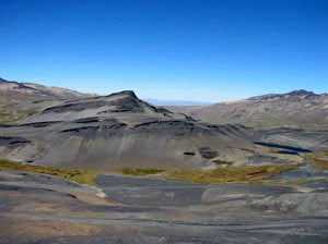 Bolivie, Camino del inca del choro, lac de montagne de la cumbre de la paz