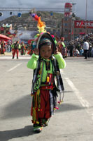 Danseurs de Tinku au carnaval d'oruro