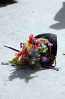 Danseurs de Tinku au carnaval d'oruro