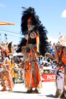 Danseurs de Tobas au carnaval d'Oruro