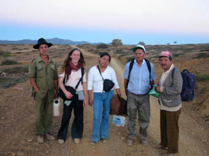 Bolivie, Valle Alto, Mizque, equipe de controle social d'aynisuyu