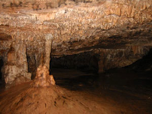 Bolivie, Cochabamba, Toro Toro, vue interieure de la grotte